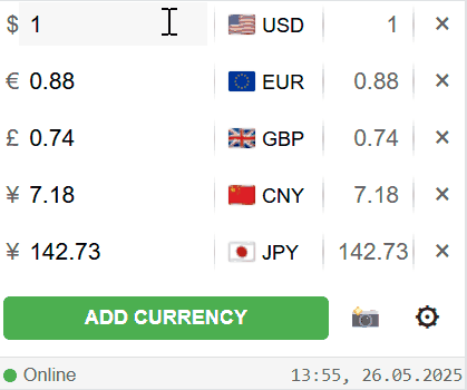 Calculation animation in input field